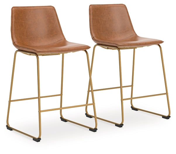 Tabouret de bar rembourré Ciabori (2/CN)