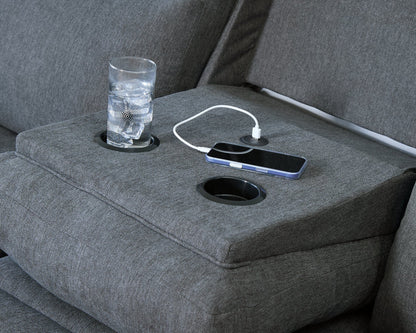 Canapé REC à glissement latéral avec table rabattable