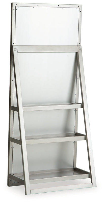 Miroir/rangement sur pied Evesen