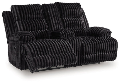 Causeuse Rhines Falls DBL REC PWR avec console