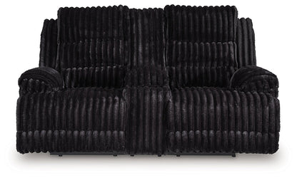 Causeuse Rhines Falls DBL REC PWR avec console