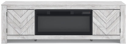 Meuble TV Cayboni 71 avec foyer électrique
