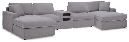 Modmax 5 pièces sectionnel avec console audio