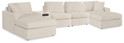 Modmax 5 pièces sectionnel avec console audio