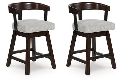 Tabouret de bar pivotant Haddigan UPH (2/CN)