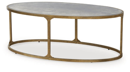 Table basse ovale Korajane