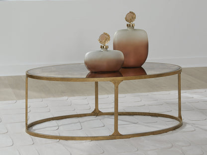 Table basse ovale Korajane