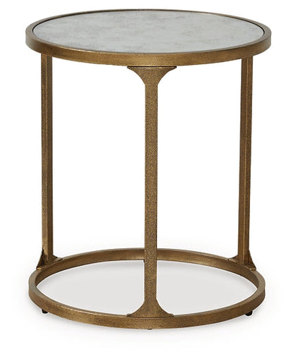 Table d'appoint ronde Korajane