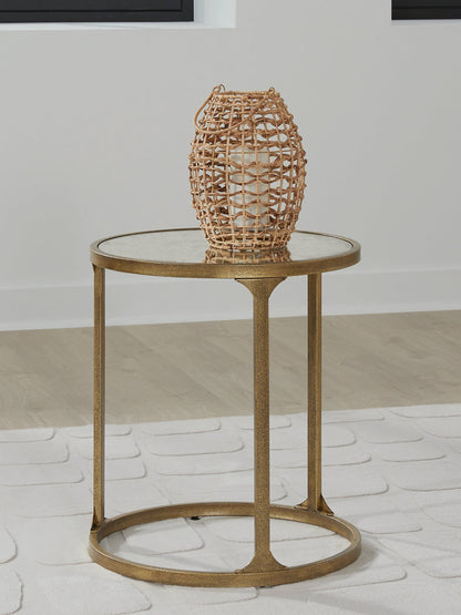 Table d'appoint ronde Korajane