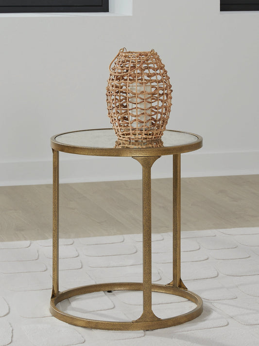 Table d'appoint ronde Korajane