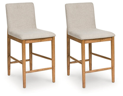 Tabouret de bar rembourré Isanti (2/CN)