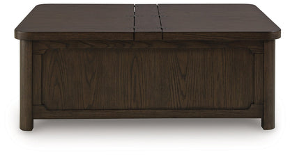 Table basse Breckington avec rangement