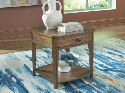 Table d'appoint rectangulaire Burkbyer