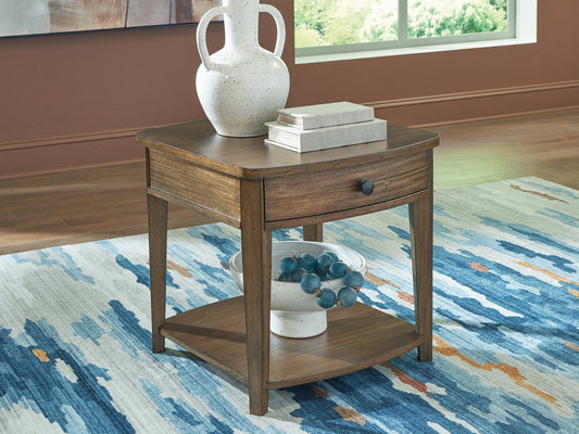 Table d'appoint rectangulaire Burkbyer