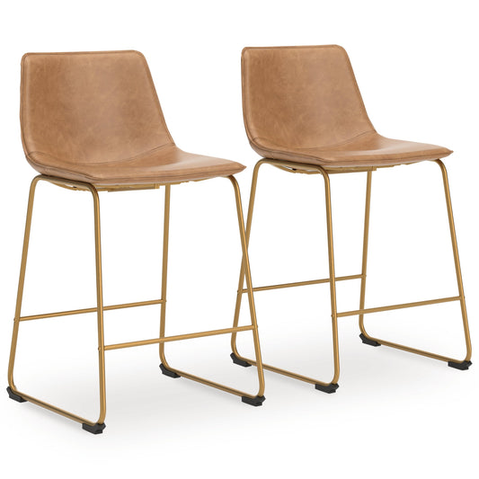 Tabouret de bar rembourré Ciabori (2/CN)