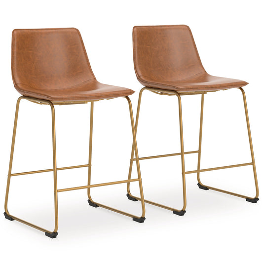 Tabouret de bar rembourré Ciabori (2/CN)