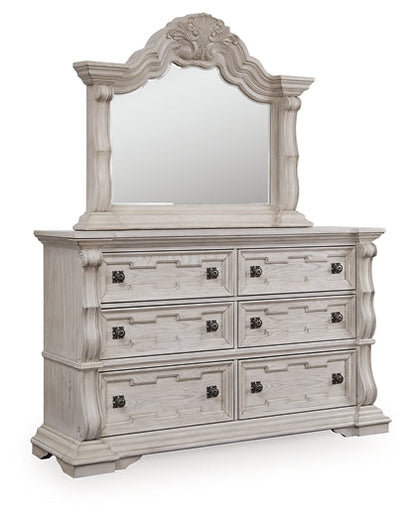 Commode et miroir Bruchandi